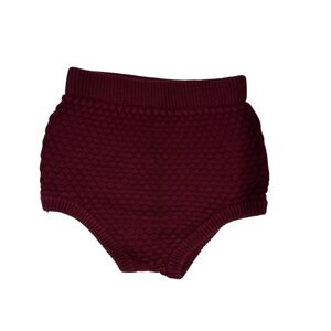 Campure Maroon Knit Bloomer Shorts - size 4